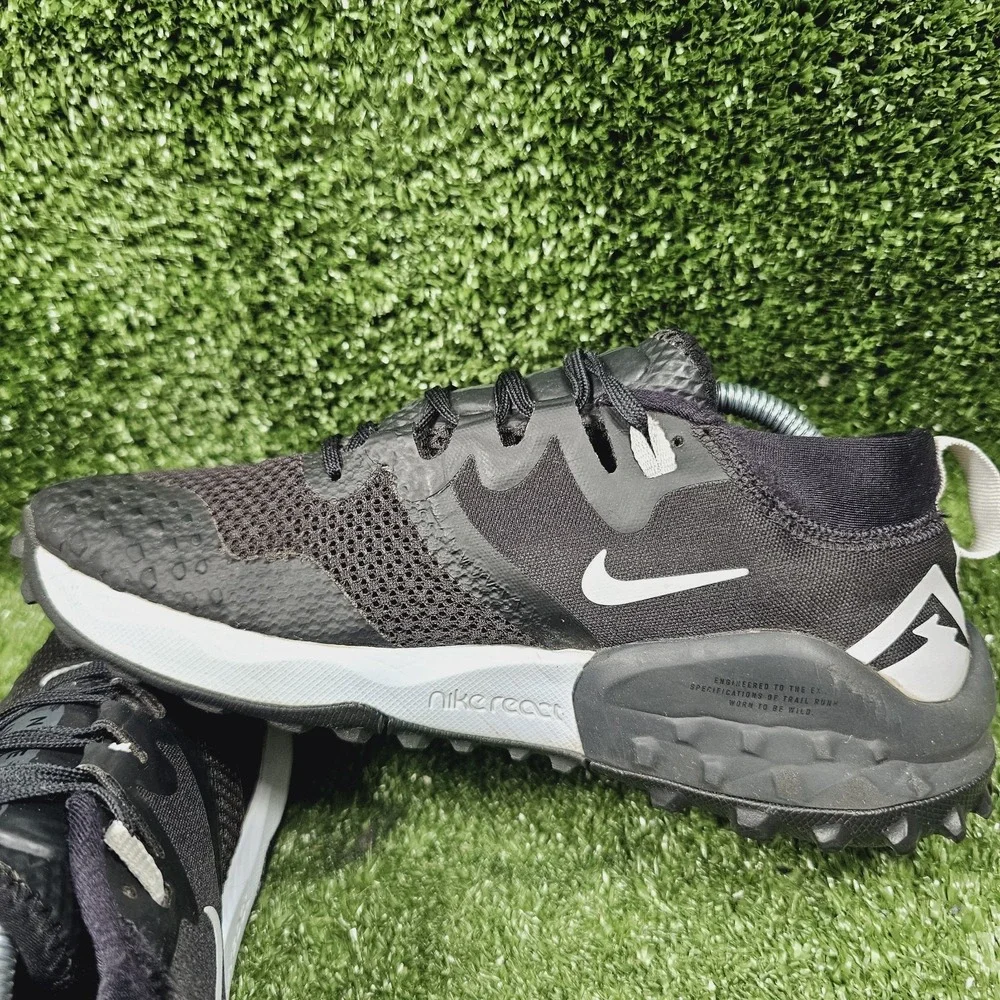 Nike Wildhorse 7 Black Athletic Trail Running Sneakers CZ1864-002 Womens Size‎ 7